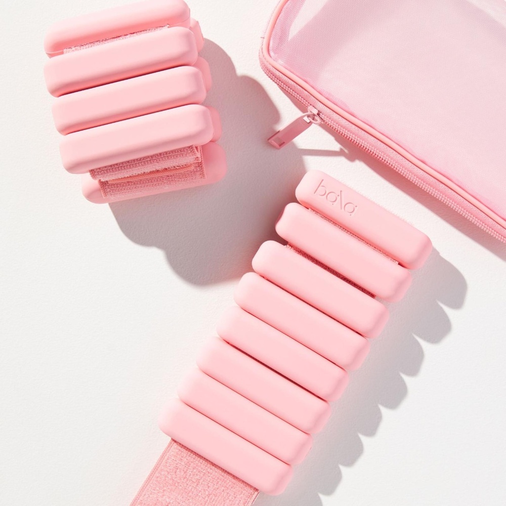 NWT Bala Bangles Set of 2 - 1lb Blush Pink Wrist or Ankle Weights